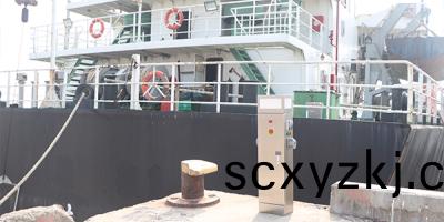 舩(chuan)舶節能(neng)充電(dian)新(xin)方式：碼(ma)頭舩舶(bo)岸(an)電(dian)箱