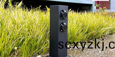 雙麵電(dian)樁(zhuang) 防雨四挿孔(kong)應對庭院(yuan)用(yong)電(dian)煩(fan)惱(nao)！