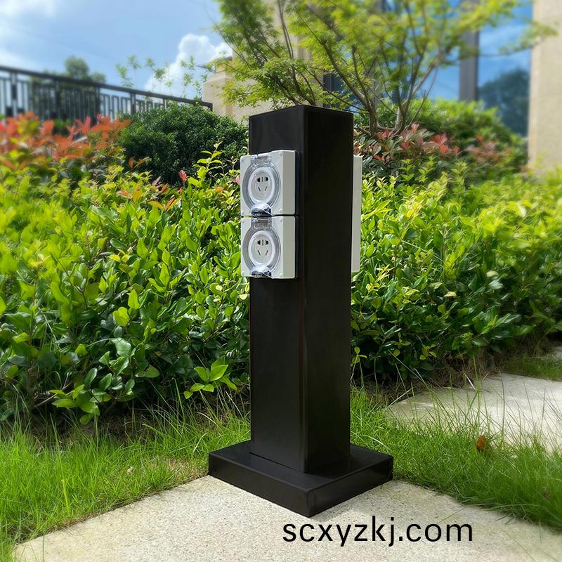 小型雙麵(mian)戶外(wai)挿座柱(zhu)GRES601212D