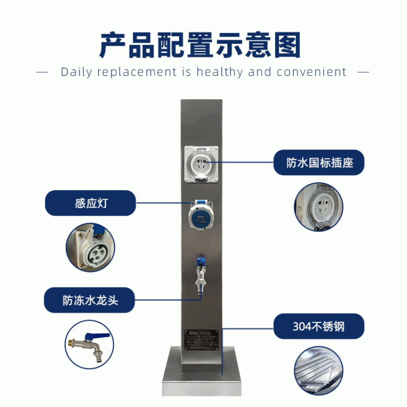 戶(hu)外(wai)水電(dian)樁GRWE801212S