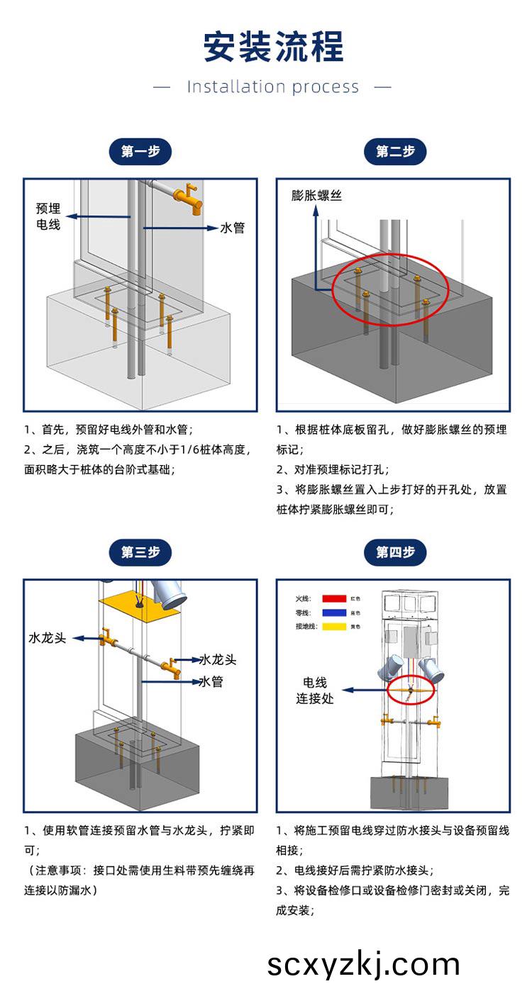 戶(hu)外水電樁廠(chang)傢